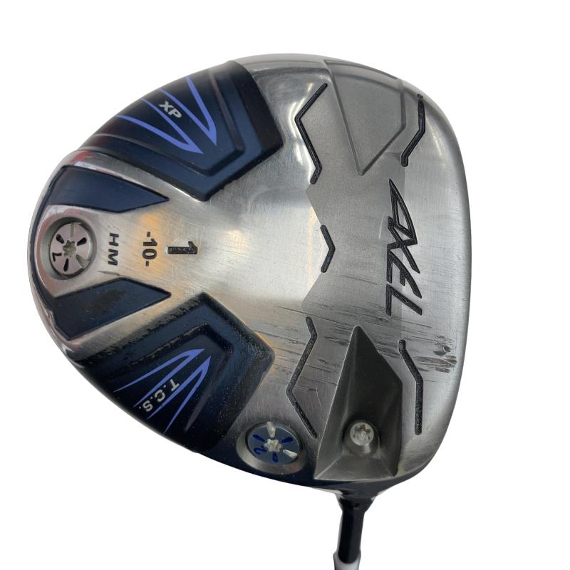 【中古】 つるや AXEL XP HM 10° ドライバー DR AXEL XP HM(ウッド) (フレックスS) メンズ 男性用 右利き 右用 Cランク ゴルフクラブ