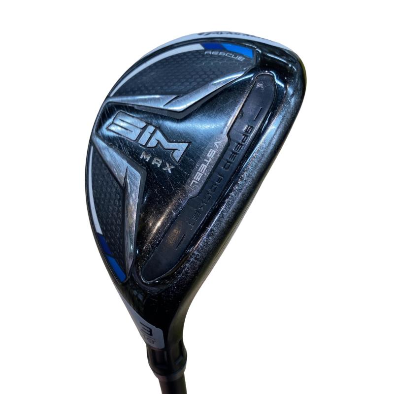 【中古】 テーラーメイド SIM MAX U3 ユーティリティ UT 純正特注シャフト (フレックスその他) メンズ 男性用 右利き 右用 Cランク ゴルフクラブ