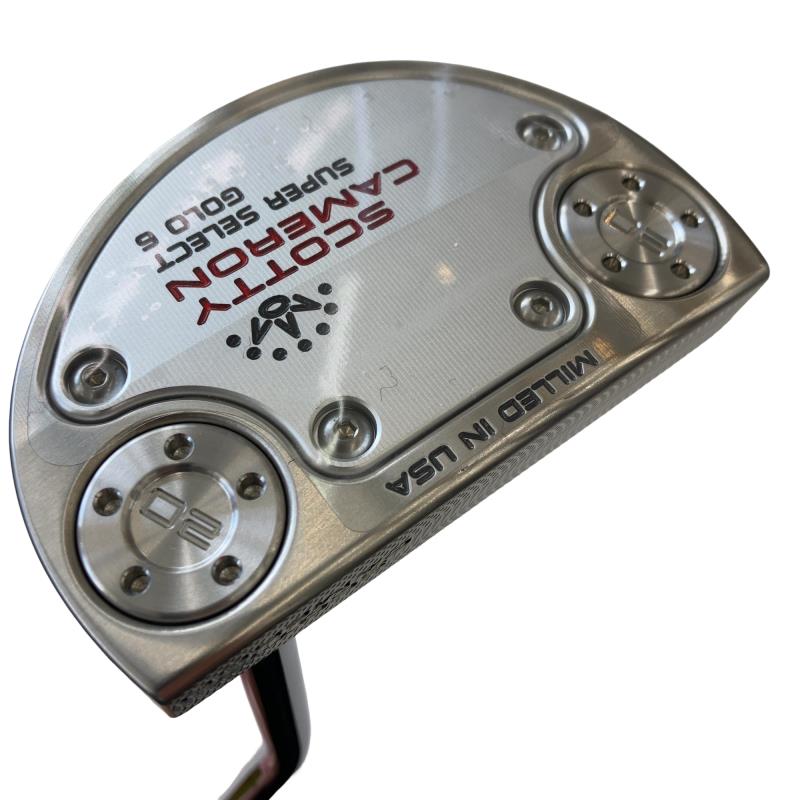 【中古】 タイトリスト SCOTTY CAMERON SUPER SELECT GOLO 6 33インチ パター PT スチール (フレックスその他) メンズ 男性用 右利き 右用 Aランク ゴルフクラブ