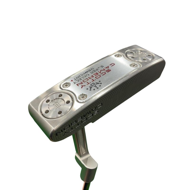 【中古】 タイトリスト SCOTTY CAMERON SUPER SELECT NEWPORT PLUS 34インチ パター PT スチール (フレックスその他) メンズ 男性用 右利き 右用 Cランク ゴルフクラブ|ゴルフパートナー 中古クラブ店