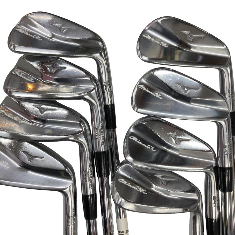 【中古】 ミズノ Mizuno Pro 241 8S アイアンセット IR Dynamic Gold (フレックスS) メンズ 男性用 右利き 右用 Cランク ゴルフクラブ