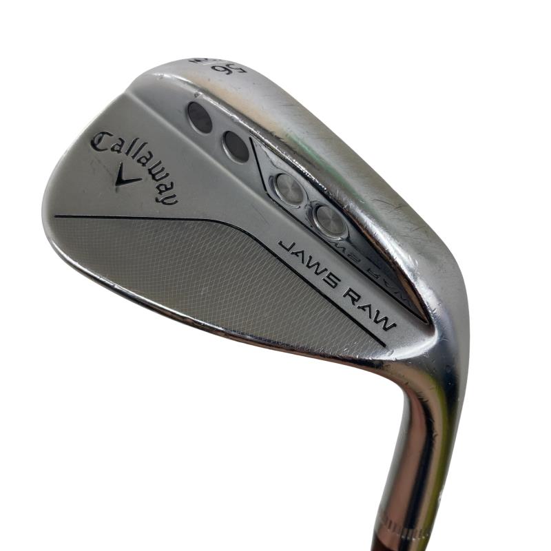 【中古】 キャロウェイ JAWS RAW クロムメッキ 56°/12°W ウェッジ WG NS PRO 950GH neo (フレックスS) メンズ 男性用 右利き 右用 Cランク ゴルフクラブ