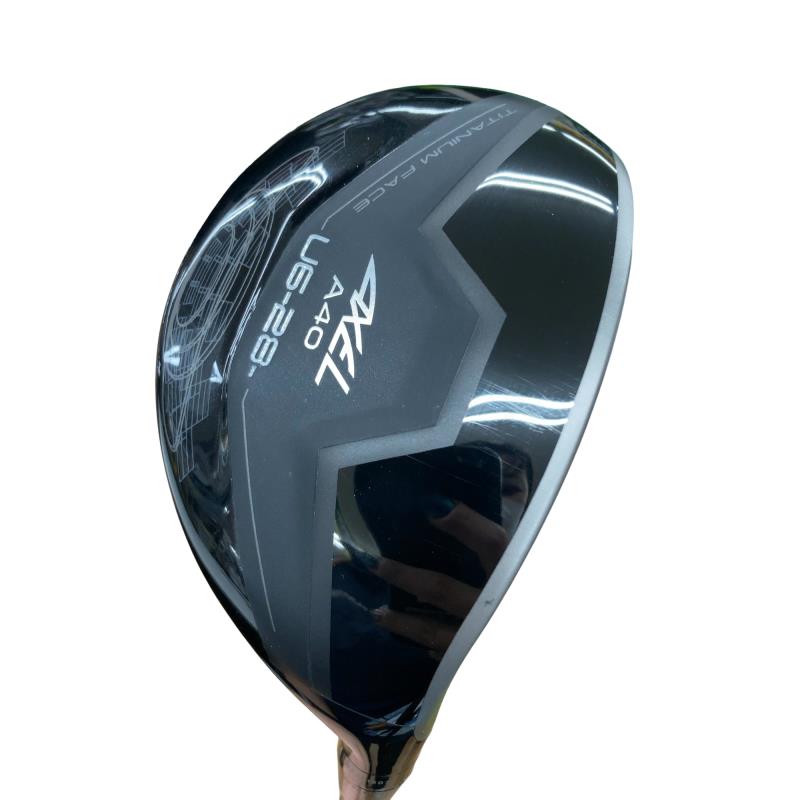 【中古】 つるや AXEL A40 6U ユーティリティ UT AXEL A40(ユーティリティ) (フレックスR) メンズ 男性用 右利き 右用 Bランク ゴルフクラブ