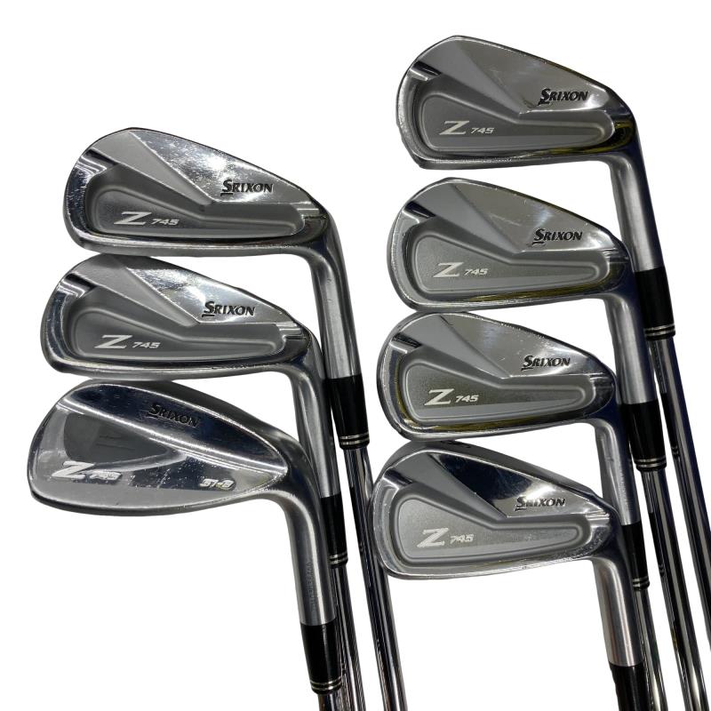 【中古】 ダンロップ SRIXON Z745  8S アイアン仕掛ける IR Dynamic Gold D.S.T (フレックスS) メンズ 成人男性用 右利き 右用 D序列付ける ゴルフ野球クラブ