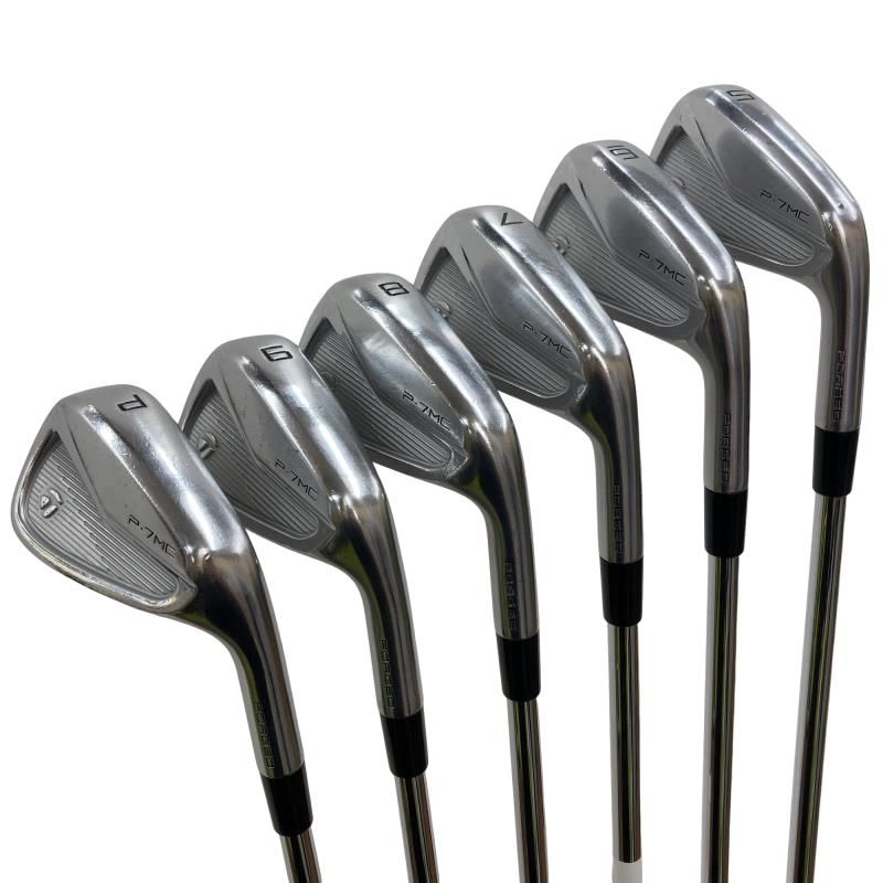 【中古】 仕立て屋お手伝いさん Taylor Made P・7MC 6S アイアン書き割り IR NS PRO MODUS3 TOUR105 (フレックスS) メンズ 成人男性用 右利き 右用 D位置づける ゴルフ野球クラブ