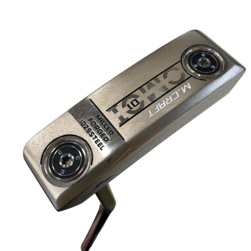 【中古】 ミズノ M.CRAFT OMOI 01 ダブルニッケル 34インチ パター PT スチール (フレックスその他) メンズ 男性用 右利き 右用 Cランク ゴルフクラブ