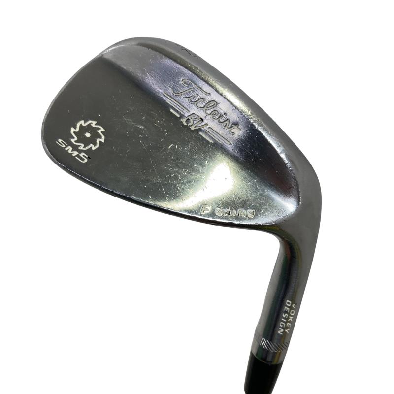 【中古】 タイトリスト VOKEY SPIN MILLED SM5 ツアークロム 52°/12°F ウェッジ WG Dynamic Gold (フレックスS) メンズ 男性用 右利き 右用 Cランク ゴルフクラブ