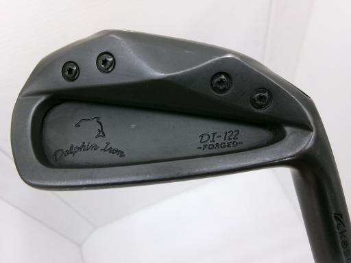 【中古】 キャスコ Dolphin Iron DI-122 黒いこと 6S アイアン仕掛ける IR ATTAS FF IRON 65 (フレックス余分の物) メンズ 成人男性用 右利き 右用 C価値づける ゴルフ野球クラブ