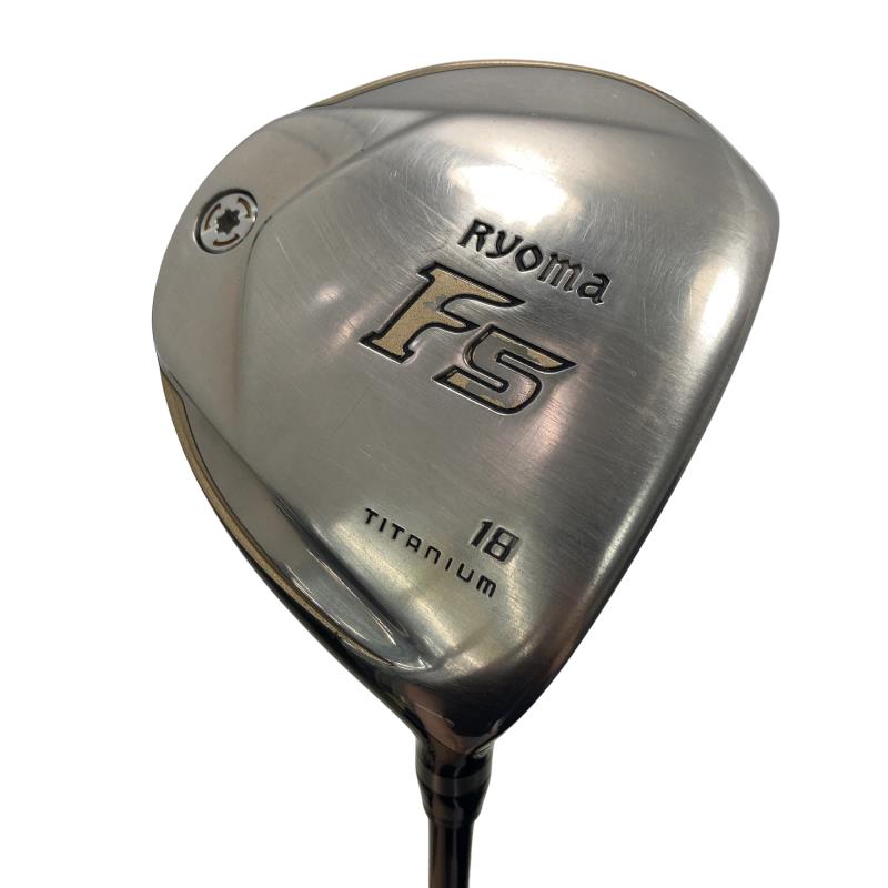【中古】 リョーマゴルフ Ryoma F しろがね色 F5 フェアウェイウッド FW リシャフト (フレックス余分の物) メンズ 成人男性用 右利き 右用 D序列付ける ゴルフ野球クラブ