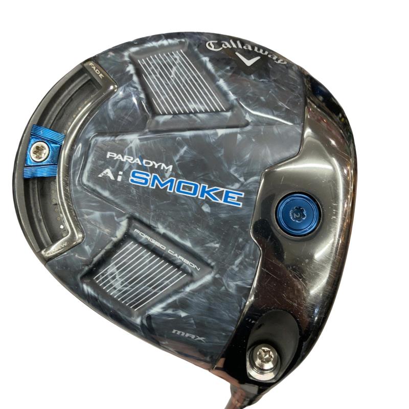 【中古】 キャロウェイ PARADYM Ai SMOKE MAX  9° １番ウッド DR TENSEI 50 for CW(Ai SMOKE DR) (フレックスS) メンズ 成人男性用 右利き 右用 C序列付ける ゴルフ野球クラブ