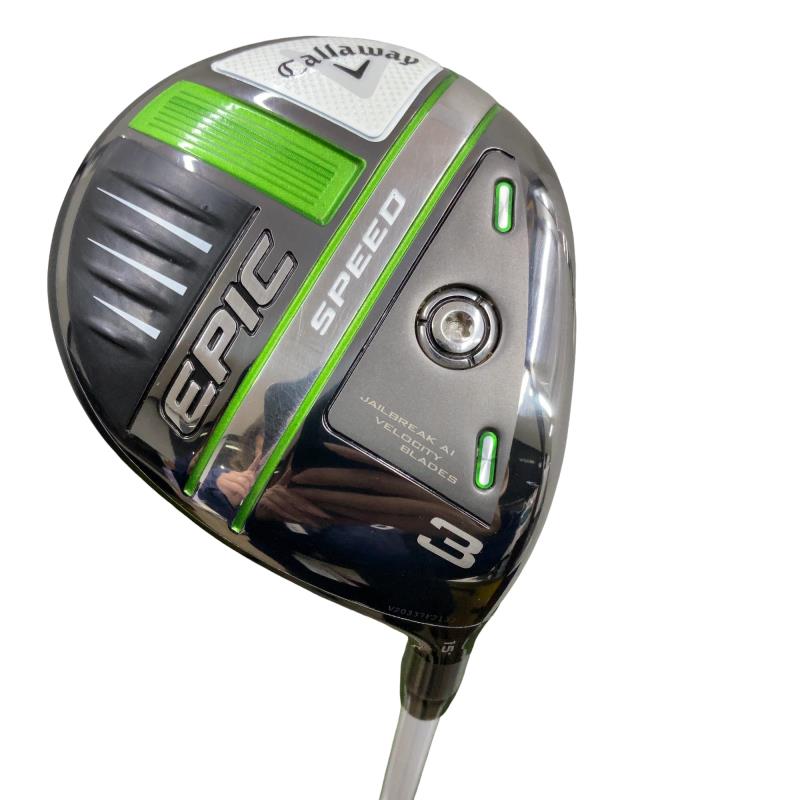 【中古】 キャロウェイ EPIC SPEED 3W フェアウェイウッド FW 純正特注シャフト (フレックスS) メンズ 男性用 右利き 右用 Cランク ゴルフクラブ｜ゴルフパートナー 中古クラブ店