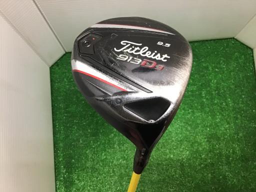 【中古】 タイトリスト 913 D3 9.5° ドライバー DR Tour AD MT-6 (フレックスS) メンズ 男性用 右利き 右用 Dランク ゴルフクラブ