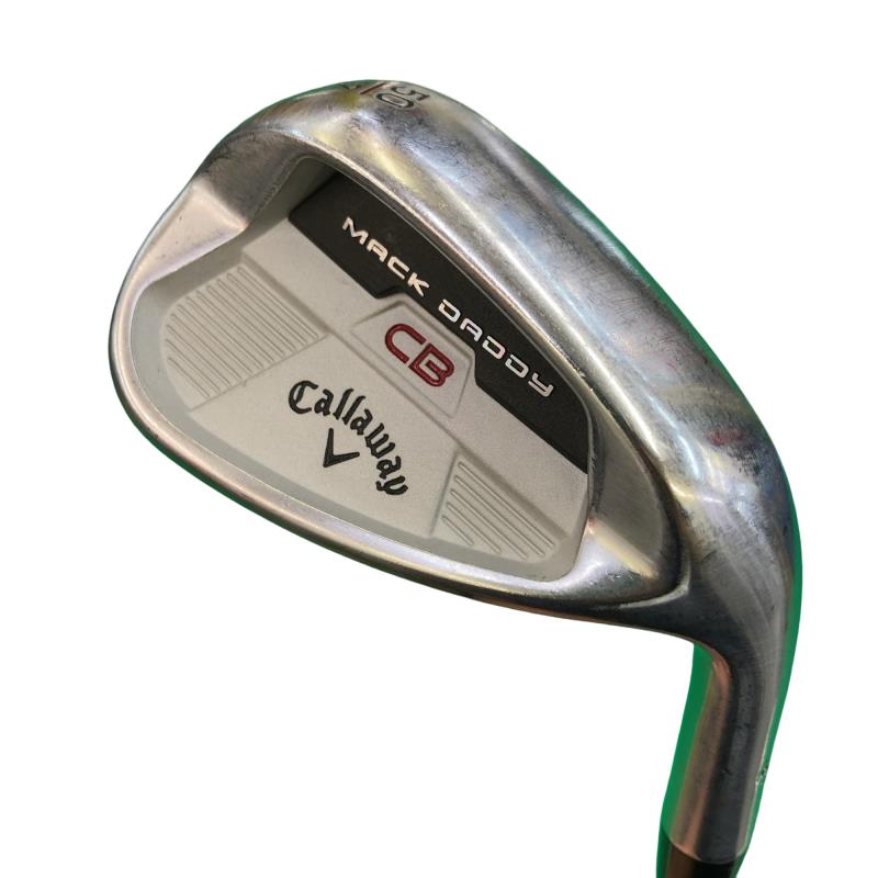 【中古】 キャロウェイ MACK DADDY CB クロムメッキ 50°/12° ウェッジ WG NS PRO 950GH neo (フレックスS) メンズ 男性用 右利き 右用 Cランク ゴルフクラブ