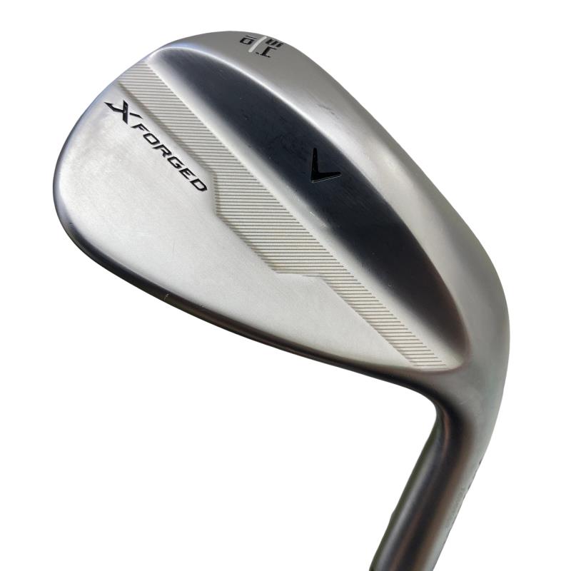【中古】 キャロウェイ X FORGED(2026) 54°/10° ウェッジ WG リシャフト (フレックス余分の物) メンズ 成人男性用 右利き 右用 C価値づける ゴルフ野球クラブ