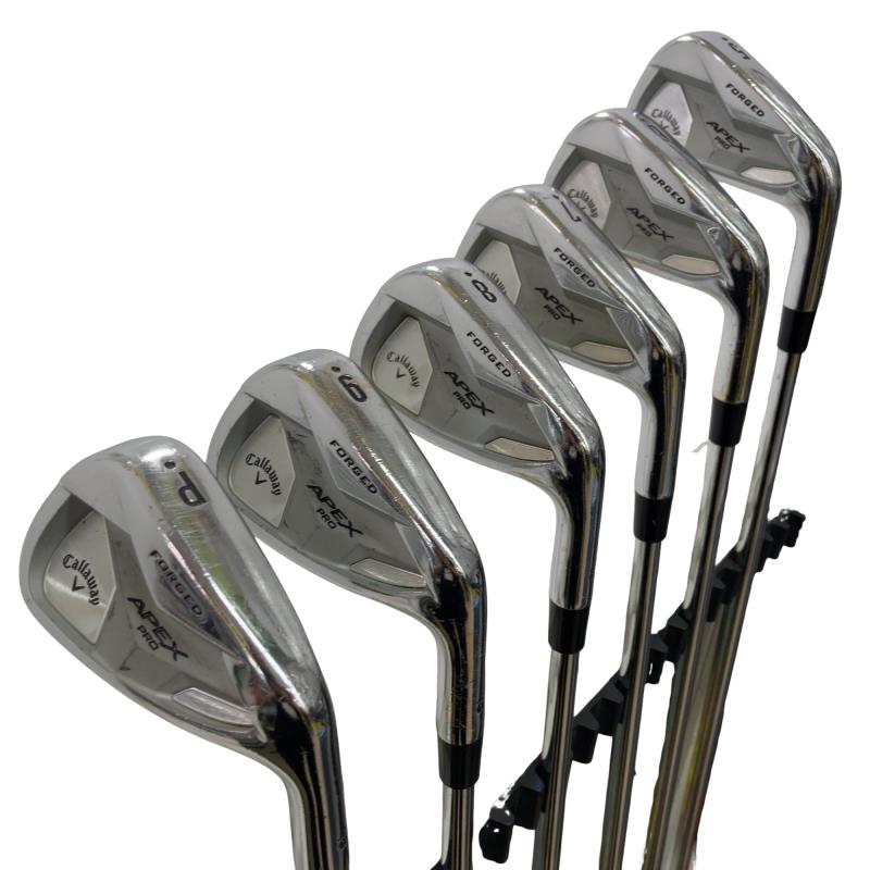 【中古】 キャロウェイ APEX PRO(2019) 6S アイアン仕掛ける IR NS PRO MODUS3 TOUR120 (フレックスS) メンズ 成人男性用 右利き 右用 C価値づける ゴルフ野球クラブ