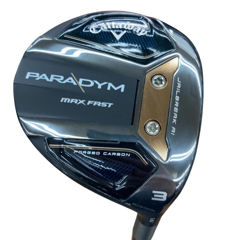 【中古】 キャロウェイ PARADYM MAX FAST 3W フェアウェイウッド FW SPEEDER NX 40 for CW(PARADYM FW) (フレックスS) メンズ 男性用 右利き 右用 Cランク ゴルフクラブ｜ゴルフパートナー 中古クラブ店