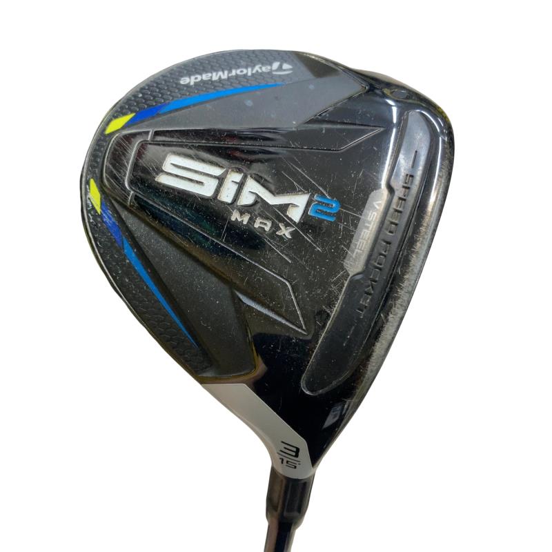 【中古】 仕立て屋お手伝いさん SIM2 MAX 3W フェアウェイウッド FW TENSEI BLUE TM50(SIM2 FW) (フレックスS) メンズ 成人男性用 右利き 右用 D価値づける ゴルフ野球クラブ
