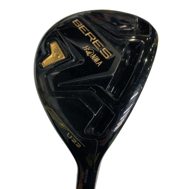 【中古】 本間ゴルフ BERES BLACK 22° ユーティリティ UT ARMRQ MX BLACK(UT) (フレックスR) メンズ 男性用 右利き 右用 Cランク ゴルフクラブ