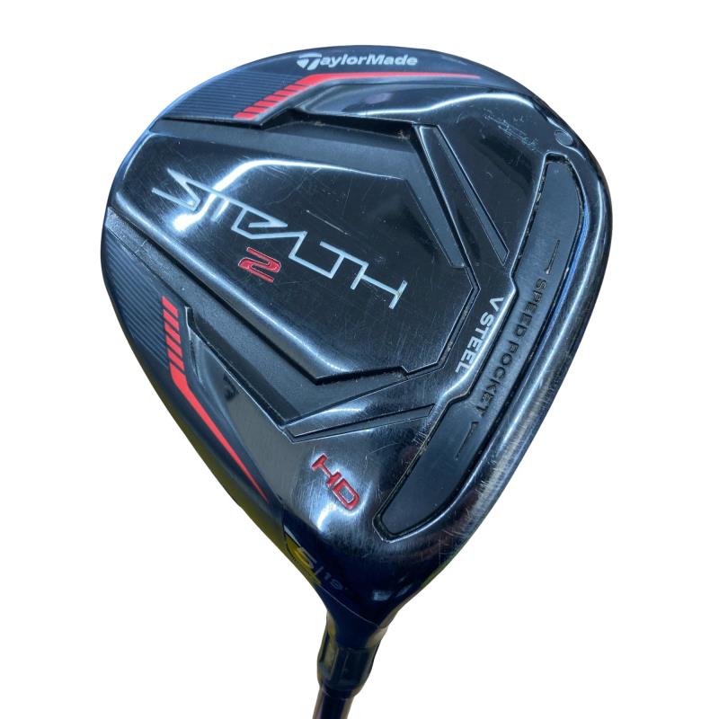 【中古】 テーラーメイド STEALTH2 HD 5W フェアウェイウッド FW TENSEI RED TM50(STEALTH FW) (フレックスS) メンズ 男性用 右利き 右用 Cランク ゴルフクラブ