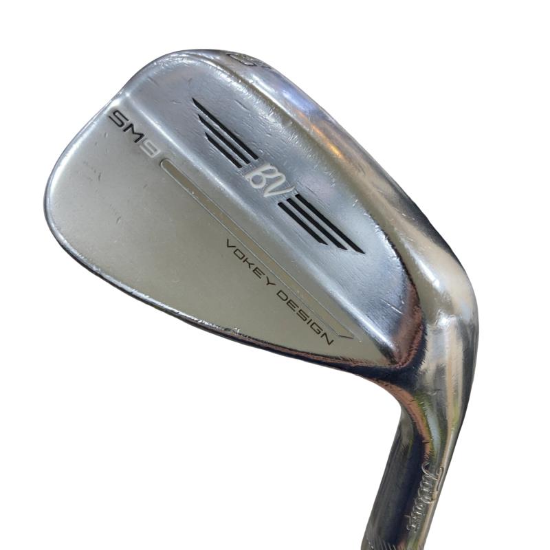 【中古】 タイトリスト VOKEY SPIN MILLED SM9 ツアークロム 50°/12°F ウェッジ WG Dynamic Gold (フレックスS) メンズ 男性用 右利き 右用 Cランク ゴルフクラブ