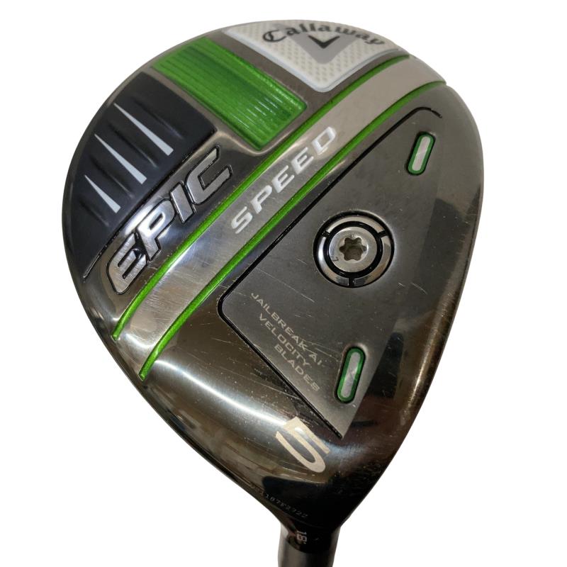 【中古】 キャロウェイ EPIC SPEED 5W フェアウェイウッド FW Diamana 50 for CW(2021 EPIC FW) (フレックスS) メンズ 成人男性用 右利き 右用 C位置づける ゴルフ野球クラブ