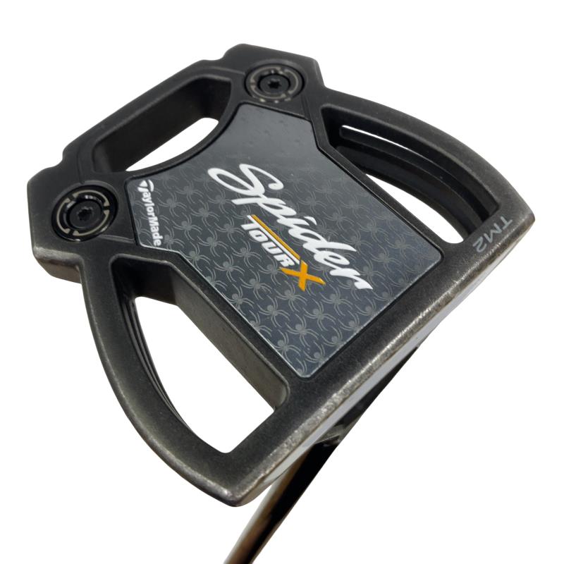 【中古】 テーラーメイド Spider TOUR X TRUSS TM2 33インチ パター PT スチール (フレックスその他) メンズ 男性用 右利き 右用 Cランク ゴルフクラブ