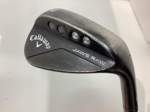 【中古】 キャロウェイ JAWS RAW ブラック 52°/10°S ウェッジ WG リシャフト (フレックスその他) メンズ 男性用 右利き 右用 Dランク ゴルフクラブ