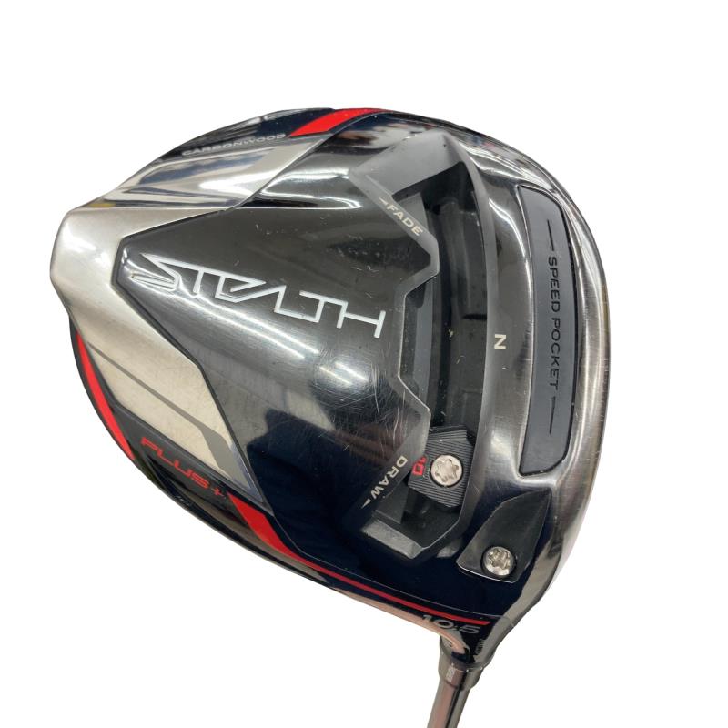 【中古】 テーラーメイド STEALTH PLUS+ 10.5° ドライバー DR リシャフト (フレックスその他) メンズ 男性用 右利き 右用 Cランク ゴルフクラブ
