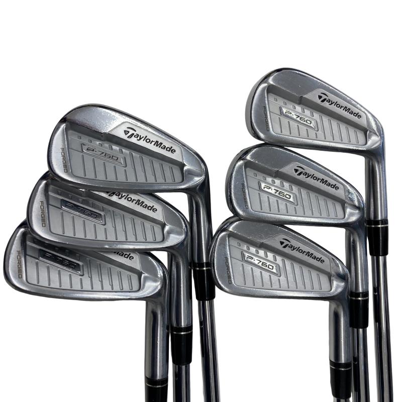 【中古】 仕立て屋御手伝いさん Taylor Made P・760 6S アイアン仕掛ける IR Dynamic Gold (フレックスS) メンズ 成人男性用 右利き 右用 C序列付ける ゴルフ野球クラブ