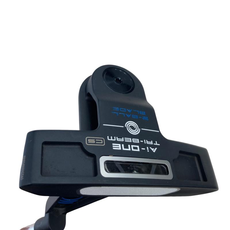 【中古】 オデッセイ Ai-ONE TRI-BEAM 2-BALL BLADE CS 34インチ パター PT STROKE LAB 90 スチール (フレックスその他) メンズ 男性用 右利き 右用 Cランク ゴルフクラブ｜ゴルフパートナー 中古クラブ店