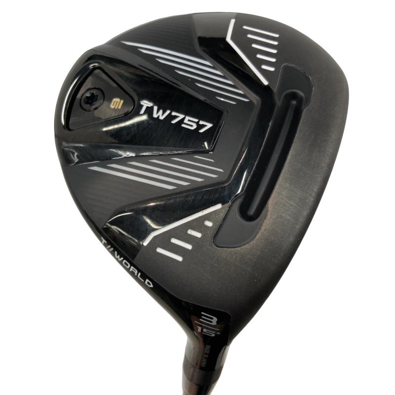 【中古】 本間ゴルフ TOUR WORLD TW757 3W フェアウェイウッド FW VIZARD for TW757(FW) (フレックスS) メンズ 男性用 右利き 右用 Cランク ゴルフクラブ