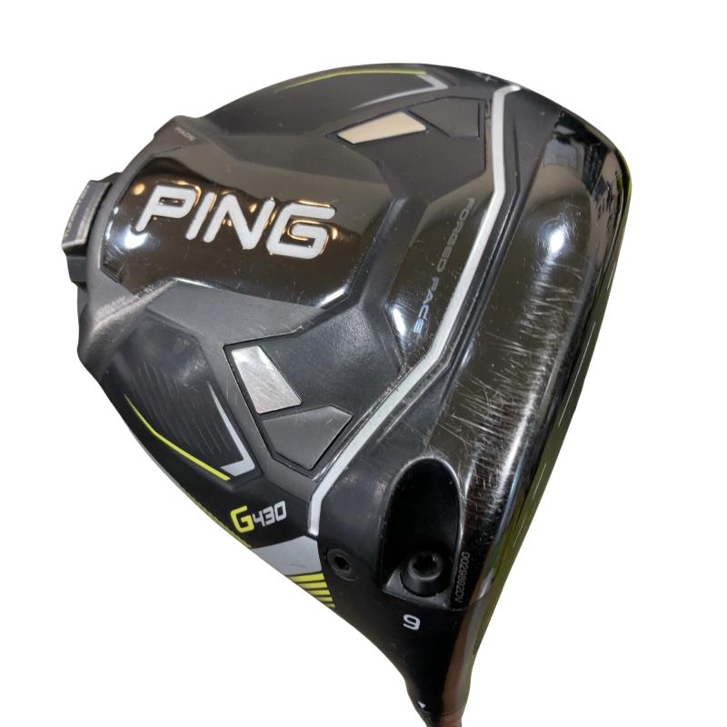 【中古】 ピン G430 MAX  9° １番ウッド DR ALTA J CB BLACK(DR) (フレックスS) メンズ 成人男性用 右利き 右用 D序列付ける ゴルフ野球クラブ