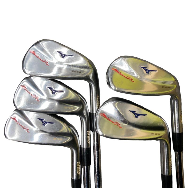 【中古】 ミズノ Mizuno Pro 245 6S アイアン仕掛ける IR 完全無欠特注立て坑 (フレックスS) メンズ 成人男性用 右利き 右用 C価値づける ゴルフ野球クラブ