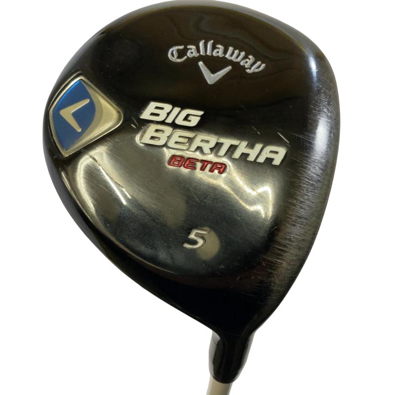 【中古】 キャロウェイ BIG BERTHA(2014) BETA 5W フェアウェイウッド FW AIR Speeder for BIG BERTHA(フェアウェイ) (フレックスSR) メンズ 男性用 右利き 右用 Cランク ゴルフクラブ