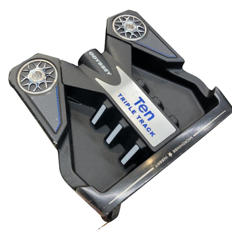 【中古】 オデッセイ TEN TRIPLE TRACK 34in パター PT STROKE LAB (フレックス余分の物) メンズ 成人男性用 右利き 右用 C位置づける ゴルフ野球クラブ