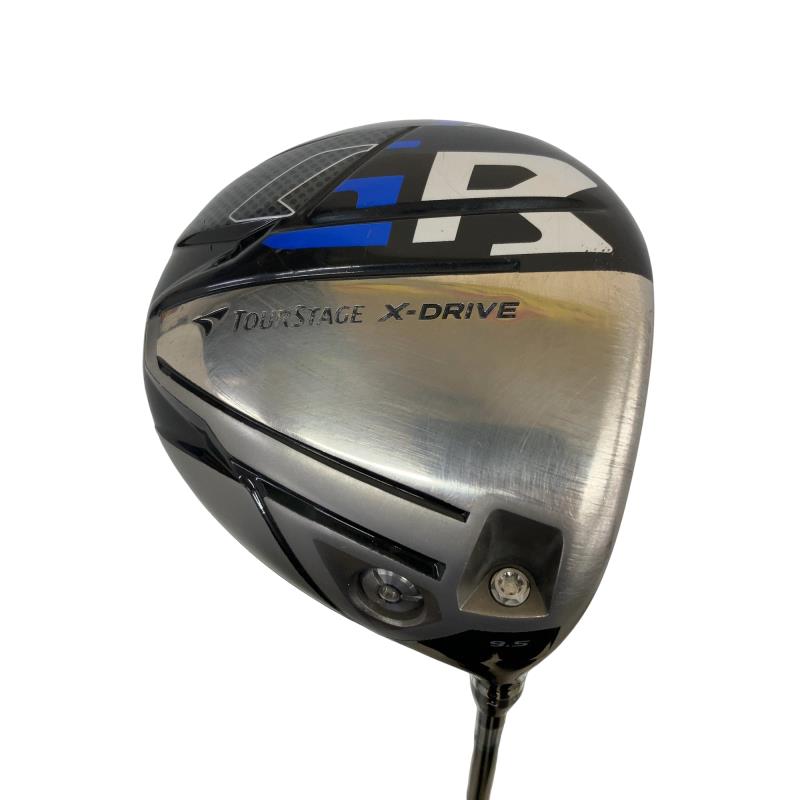 【中古】 ブリヂストン TOURSTAGE X-DRIVE GR(2014) 押さえる 9.5° １番ウッド DR 完全無欠特注立て坑 (フレックスS) メンズ 成人男性用 右利き 右用 C序列付ける ゴルフ野球クラブ