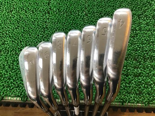 【中古】 AXIS GOLF AXIS GOLF Z2・MBI 7S アイアンセット IR 純正特注シャフト (フレックスS) メンズ 男性用 右利き 右用 Cランク ゴルフクラブ