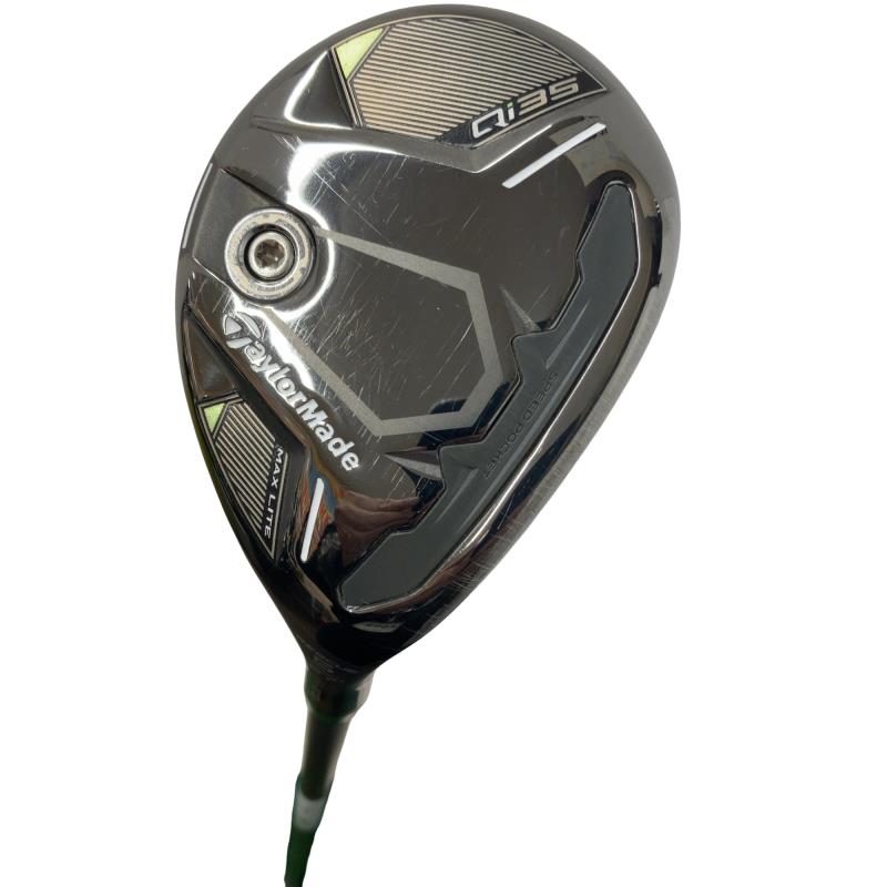 【中古】 テーラーメイド Qi35 MAX LITE U5 ユーティリティ UT AIR SPEEDER TM(Qi35 UT) (フレックスR) メンズ 男性用 右利き 右用 Cランク ゴルフクラブ