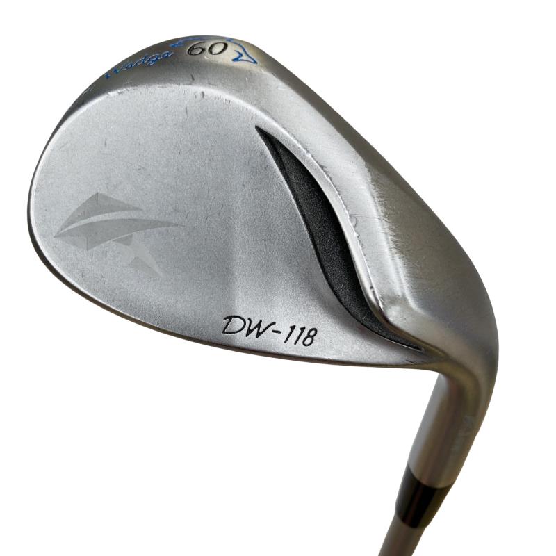 【中古】 キャスコ Dolphin Wedge DW-118 しろがね色 60° ウェッジ WG Dolphin DP-151 (フレックスR) メンズ 成人男性用 右利き 右用 C価値づける ゴルフ野球クラブ