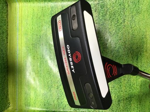 【中古】 オデッセイ TRI-BEAM DOUBLE WIDE CS 34in パター PT STROKE LAB(2023) (フレックス余分の物) メンズ 成人男性用 右利き 右用 B位置づける ゴルフ野球クラブ