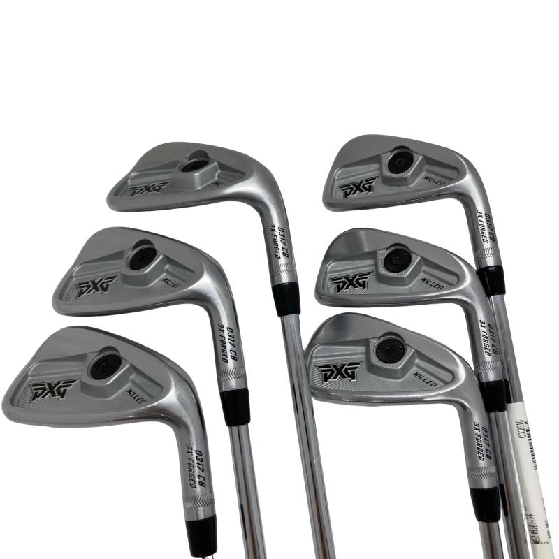 【中古】 PXG PXG 0317 CB 6S アイアンセット IR 純正特注シャフト (フレックスS) メンズ 男性用 右利き 右用 Cランク ゴルフクラブ
