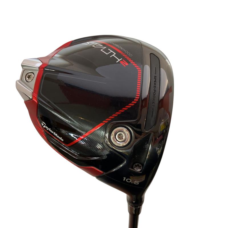 【中古】 テーラーメイド STEALTH2 10.5° ドライバー DR TENSEI RED TM50(STEALTH DR) (フレックスSR) メンズ 男性用 右利き 右用 Cランク ゴルフクラブ
