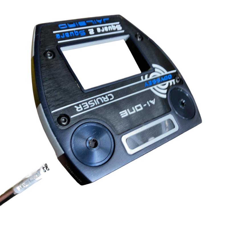 【中古】 オデッセイ Ai-ONE SQUARE 2 SQUARE JAILBIRD CRUISER 38インチ パター PT STROKE LAB 140 スチール (フレックスその他) メンズ 男性用 右利き 右用 Cランク ゴルフクラブ