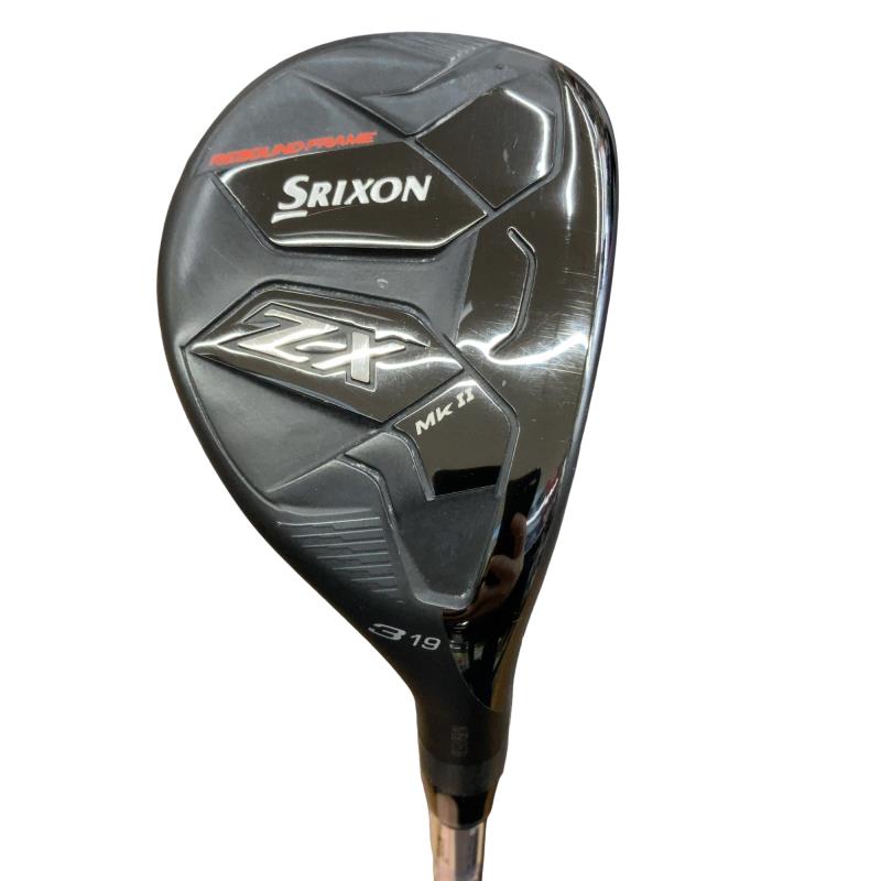 【中古】 ダンロップ SRIXON ZX Mk II HYBRID H3 ユーティリティ UT 純正特注シャフト (フレックスS) メンズ 男性用 右利き 右用 Cランク ゴルフクラブ