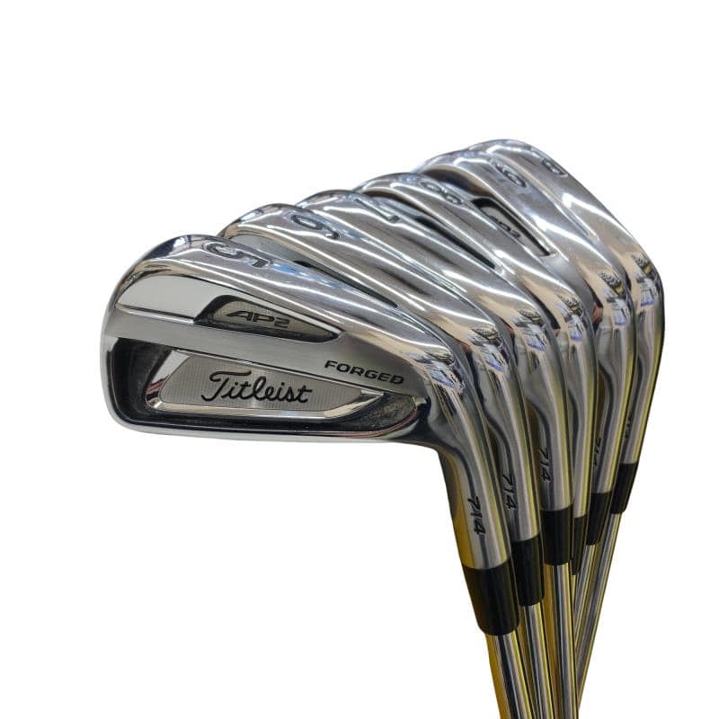 【中古】 タイトリスト Titleist AP2 714 6S アイアンセット IR 純正特注シャフト (フレックスR) メンズ 男性用 右利き 右用 Cランク ゴルフクラブ