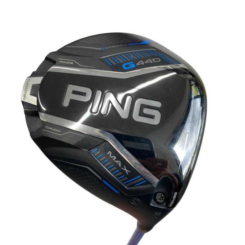 【中古】 ピン G440 MAX  9° １番ウッド DR ALTA J CB BLUE(DR) (フレックスSR) メンズ 成人男性用 右利き 右用 C序列付ける ゴルフ野球クラブ