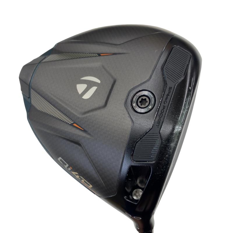【中古】 テーラーメイド Qi4D MAX 9° ドライバー DR 純正特注シャフト (フレックスX) メンズ 男性用 右利き 右用 Cランク ゴルフクラブ