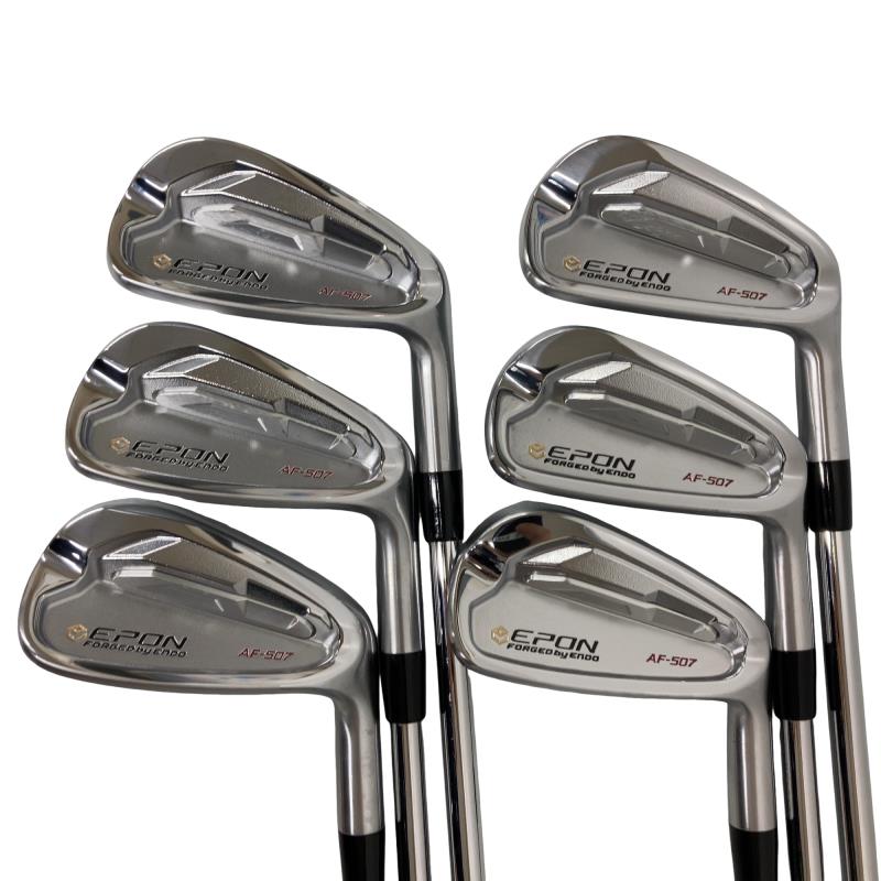 【中古】 エポンゴルフ株式会社 EPON AF-507 6S アイアン書き割り IR リシャフト (フレックス余分の物) メンズ 成人男性用 右利き 右用 C位置づける ゴルフ野球クラブ