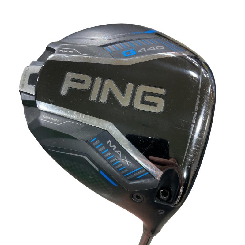 【中古】 ピン G440 MAX  9° １番ウッド DR PING TOUR 2.0 BLACK 65(DR) (フレックスS) メンズ 成人男性用 右利き 右用 C位置付ける ゴルフ野球クラブ スポーツ・アウトドア-ドライバー-クラブ