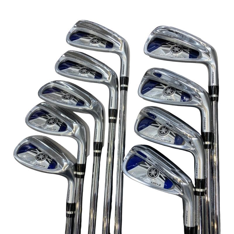 【中古】 ヤマハ inpres UD+2 9S アイアン仕掛ける IR NS PRO ZELOS 7 (フレックスR) メンズ 成人男性用 右利き 右用 C価値づける ゴルフ野球クラブ
